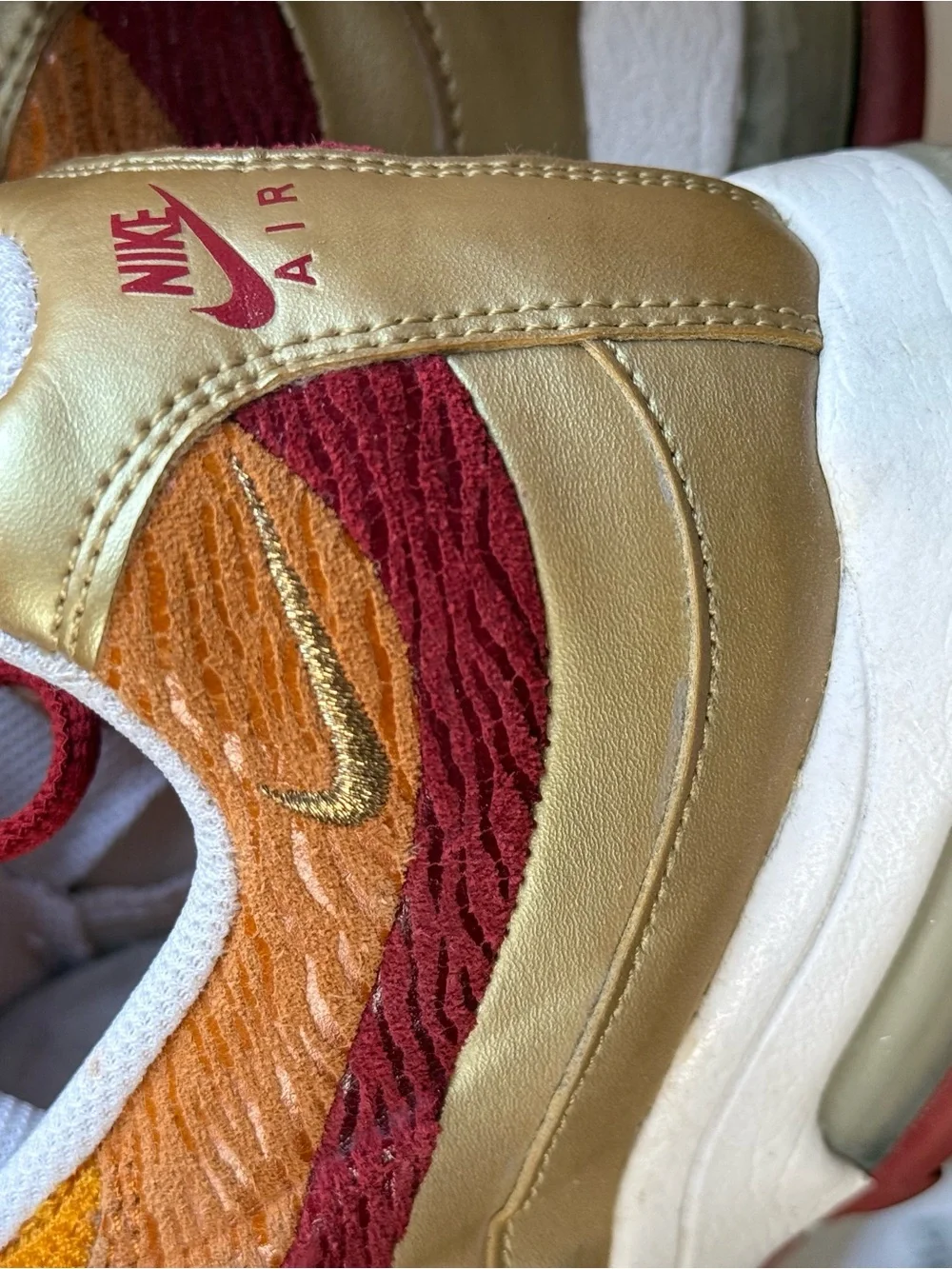 Nike Women’s Sneakers in Yellow & Burgundy
